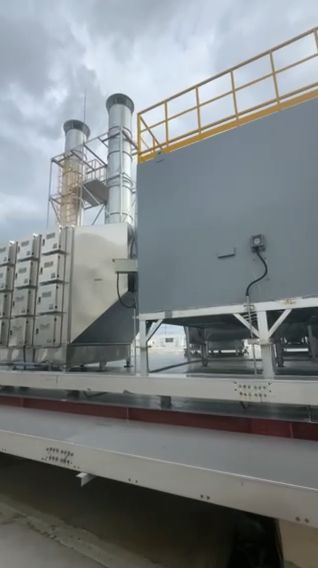 活性炭箱废气处理系统